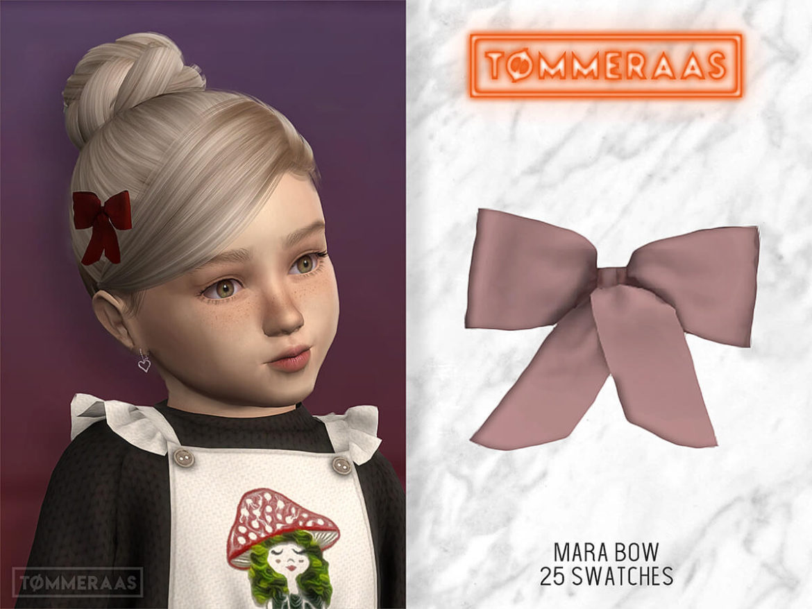 The Sims 4 Mara Bow (#30) at TØMMERAAS