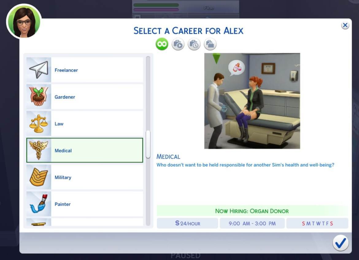 The Sims 4 Medical Career Best Sims Mods