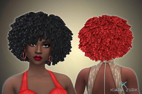 The Sims 4 Messy Curls at My Stuff Origin