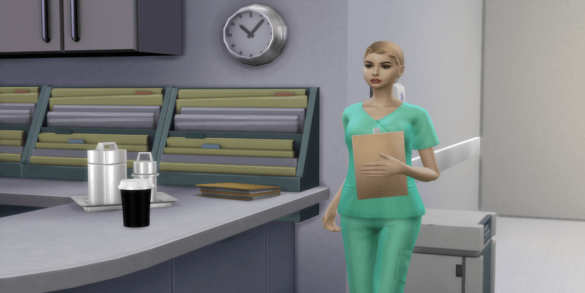 The Sims 4 Night Nurse Career