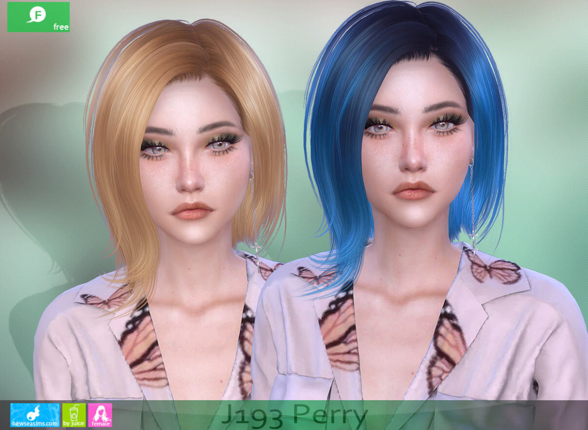 The Sims 4 Perry Hairstyle(female) at Newsea Sims 4