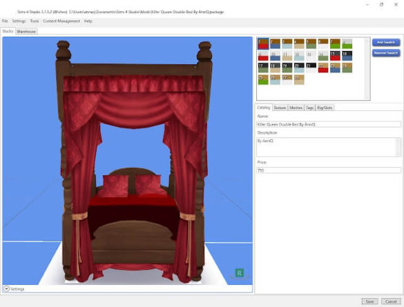 Queen Bed Double Modified