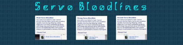 The Sims 4 Servo Bloodlines