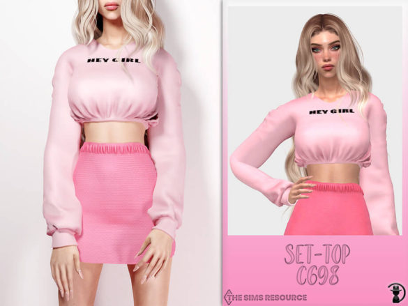 The Sims 4 Set-Top C698 by turksimmer