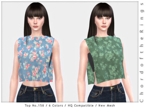 The Sims 4 Top No.158 by ChordoftheRings at TSR
