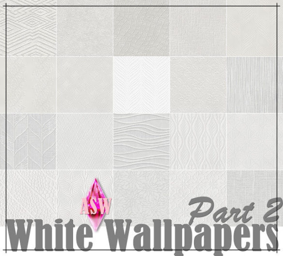 White Wallpapers Part 2 at Annett’s Welt