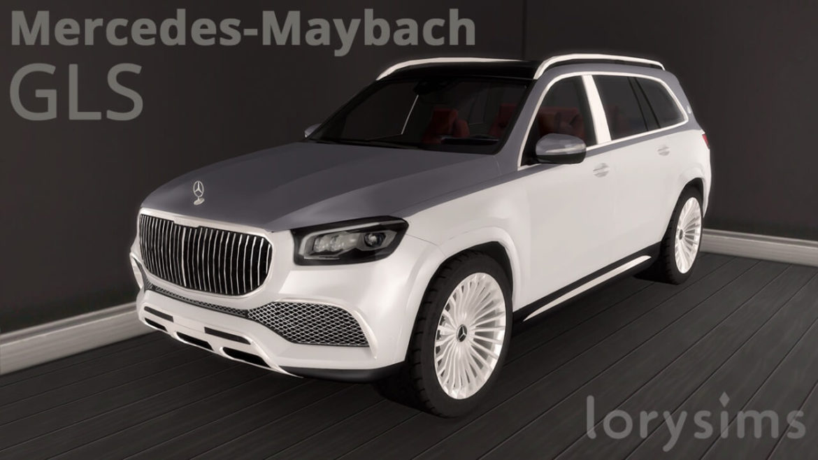 The Sims 4 2021 Mercedes-Benz Maybach GLS at LorySims