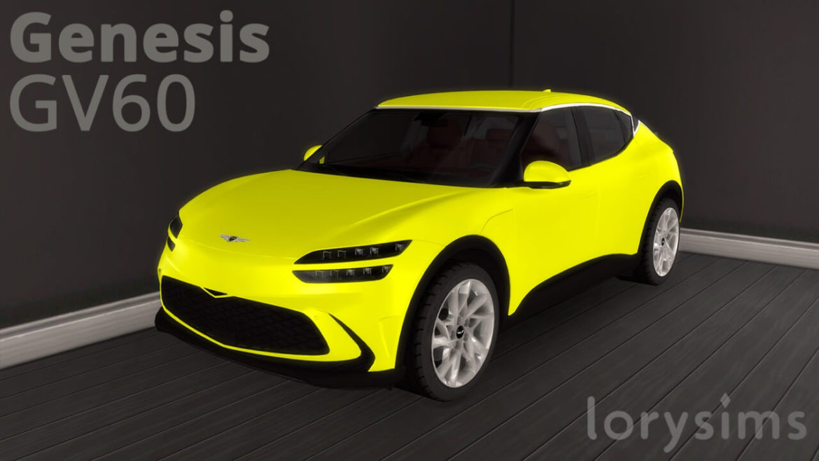 The Sims 4 2022 Genesis GV60 at LorySims