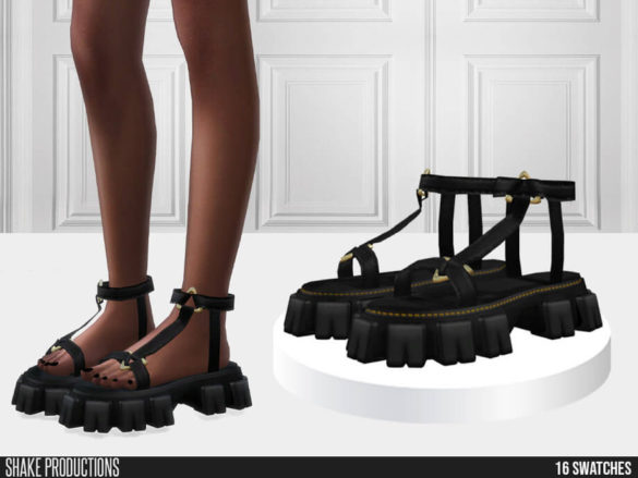 The Sims 4 869 – High Heeled Sandals by ShakeProductions