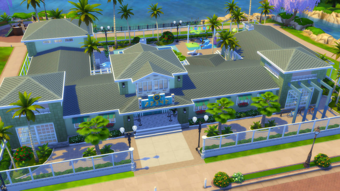 The Sims 4 a nova piscina principal