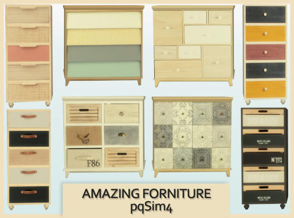 The Sims 4 Amazing Furniture at pqSims4
