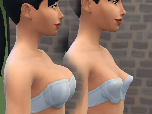 The Sims 4 Breast Shape Slider – v1.0