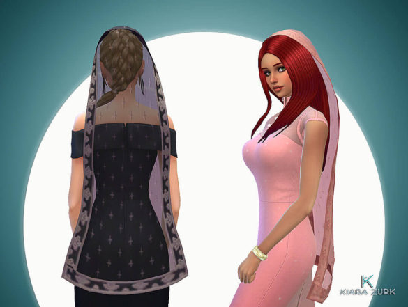 The Sims 4 Bride Veil at My Stuff Origin
