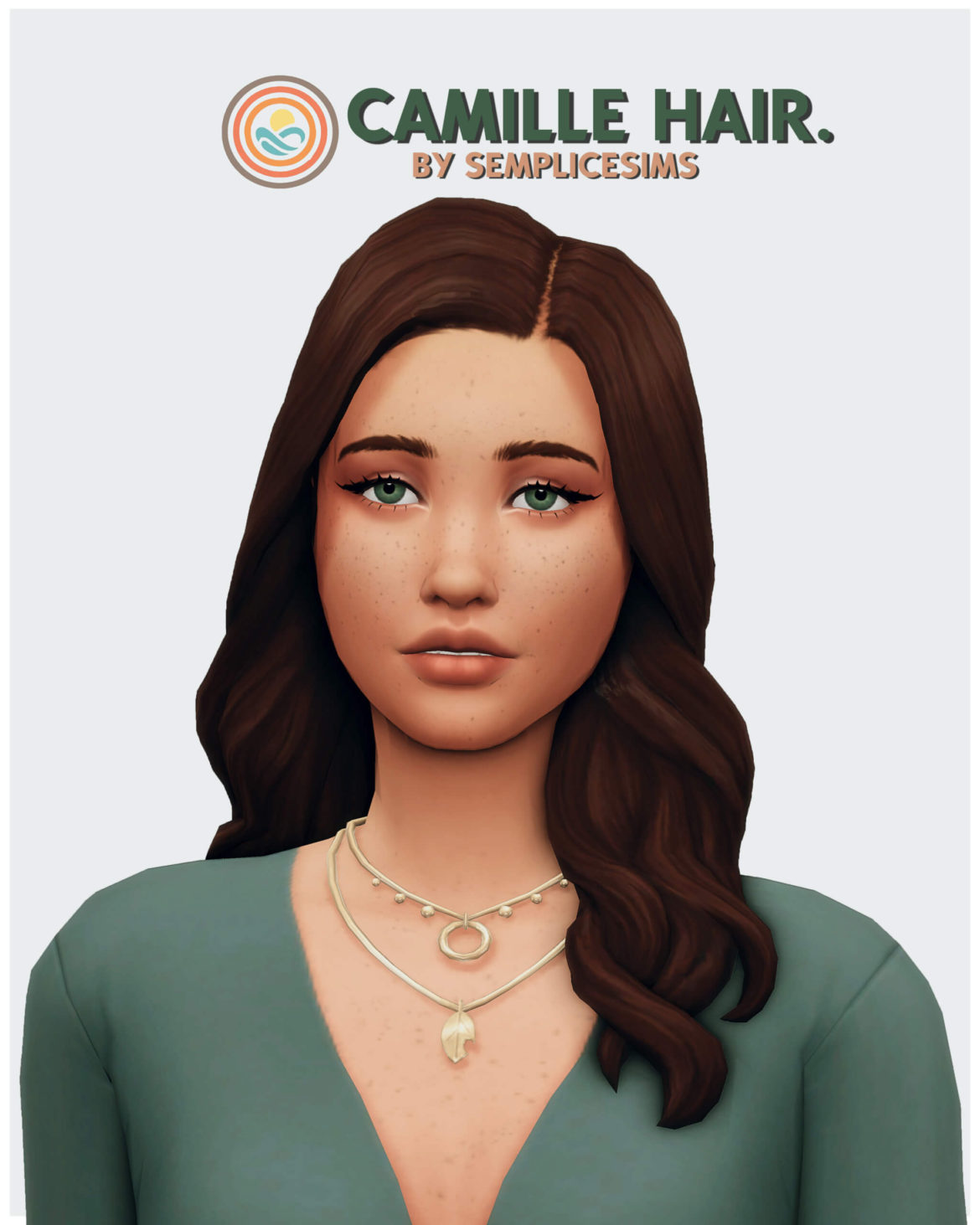 The Sims 4 camille hair