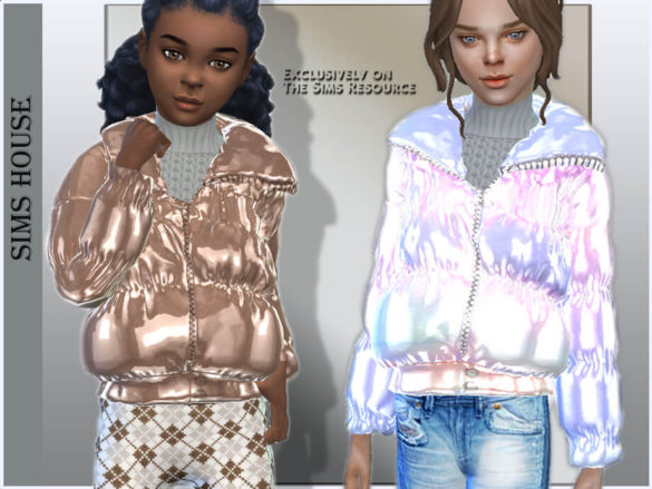 Children’s holographic jacket by Sims House