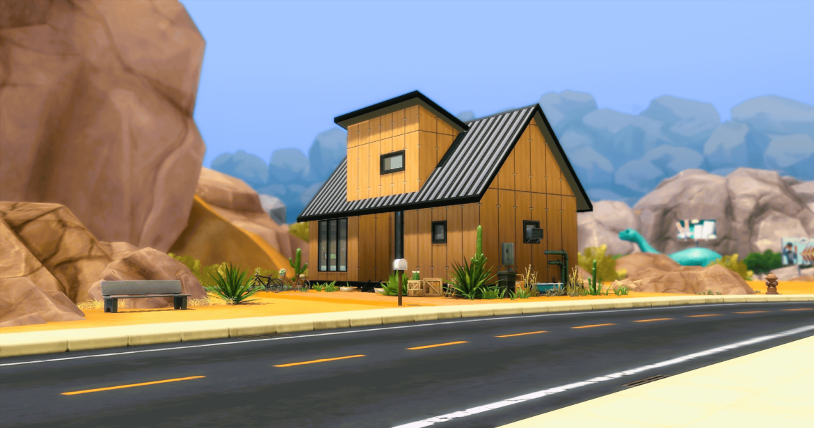 The Sims 4 Desertside Studio Starter – Furnished