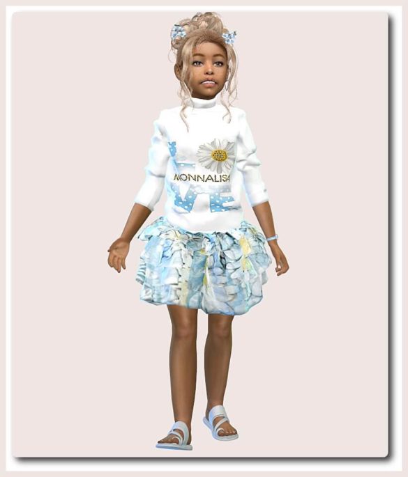 The Sims 4 Dress for Girls at Sims4-Boutique