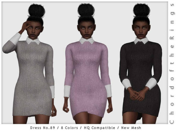 The Sims 4 Dress No.89 by ChordoftheRings