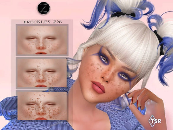 The Sims 4 FRECKLES Z26 by ZENX