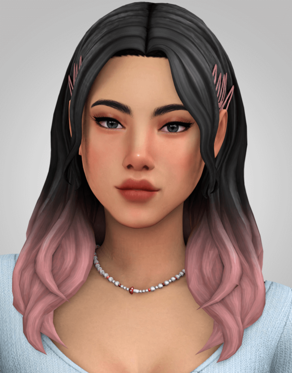 The Sims 4 giselle hair