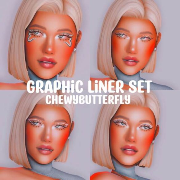 The Sims 4 graphic liner set