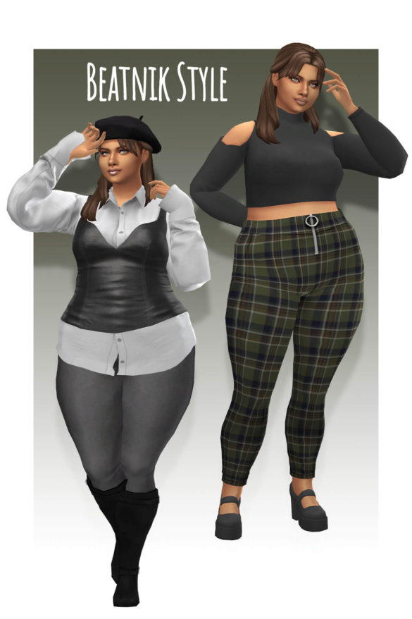 i love beatnik styles it leans into 60s mod