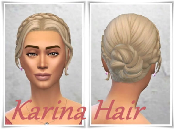 The Sims 4 karina adult hair