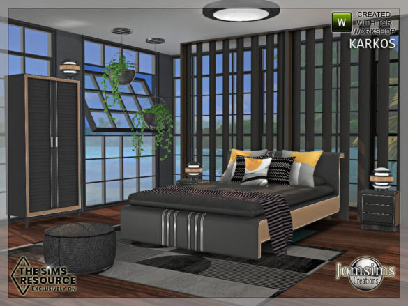 The Sims 4 Karkos bedroom by jomsims