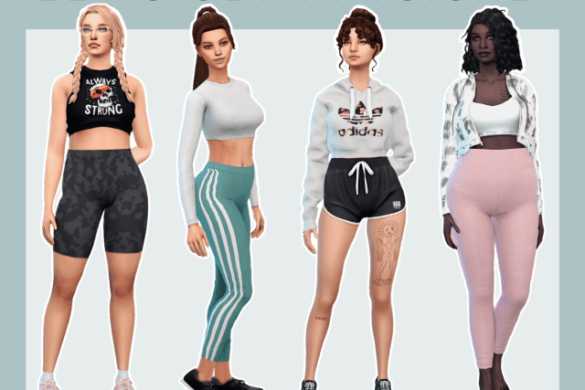 The Sims 4 plus size party lookbook - Best Sims Mods