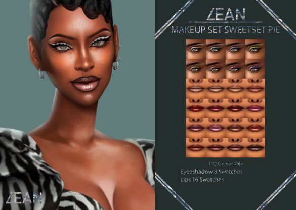 The Sims 4 MAKEUP SET SWEETSET PIE at LEAN