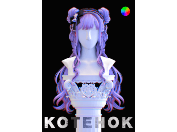 The Sims 4 Motto Hair by kotehoksims