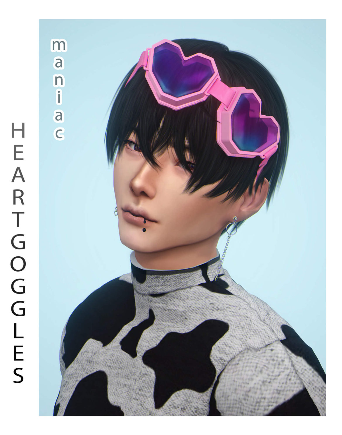 The Sims 4 neriney maniac heartgoggles