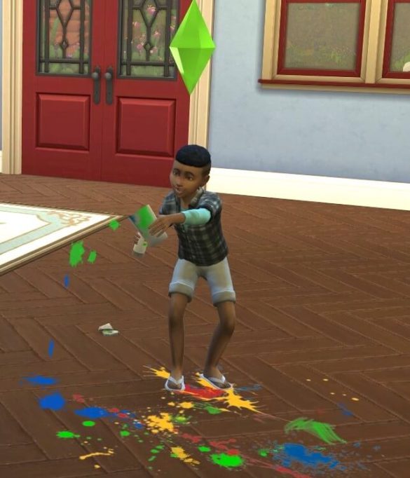 The Sims 4 No Child Messes Mod