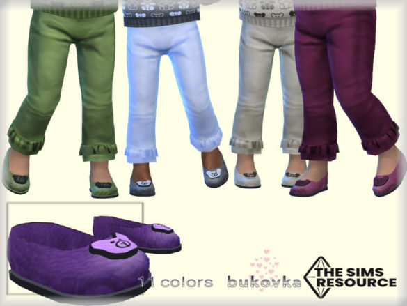 The Sims 4 Shoes Bear by bukovka