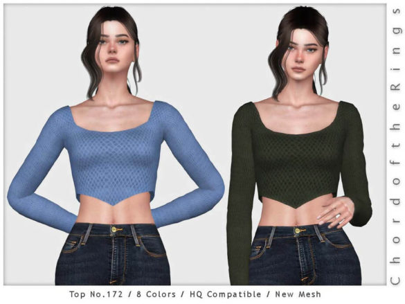 The Sims 4 Top No.1732by ChordoftheRings