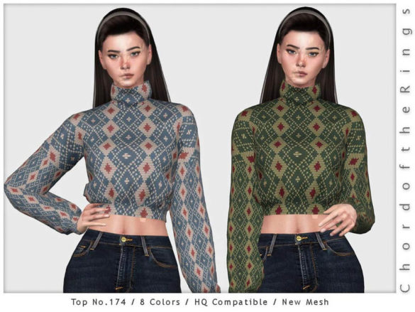 The Sims 4 Top No.174 by ChordoftheRings