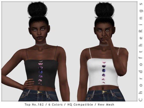 The Sims 4 Top No.182 by ChordoftheRings