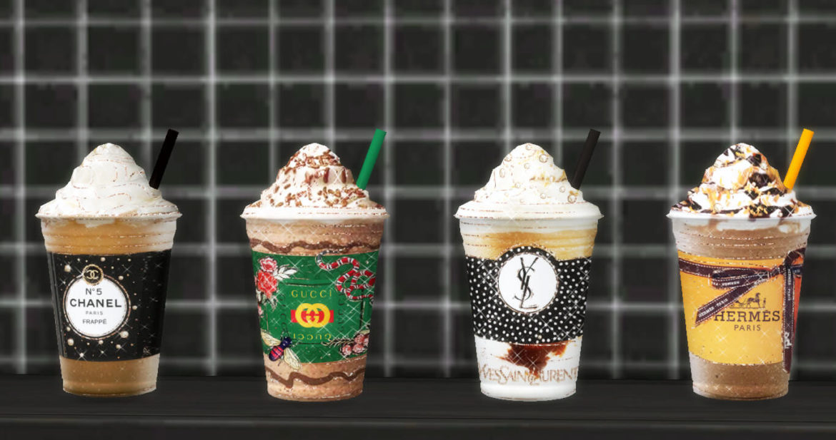 The Sims 4 ts4 designer art to objects drinks 3 items