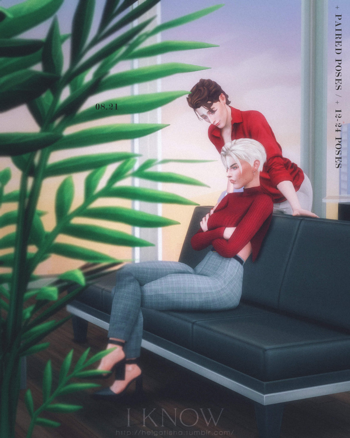 The Sims 4 ts4 paired poses – pose pack download