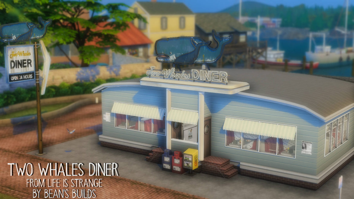 The Sims 4 two whales diner