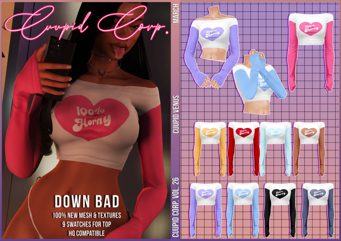 The Sims 4 venus down bad