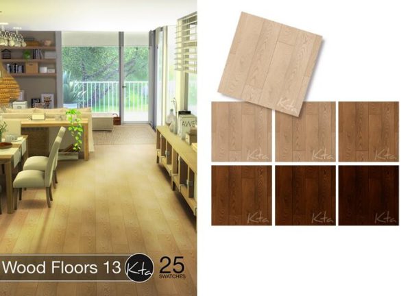 The Sims 4 Wood Floors 13 at Ktasims