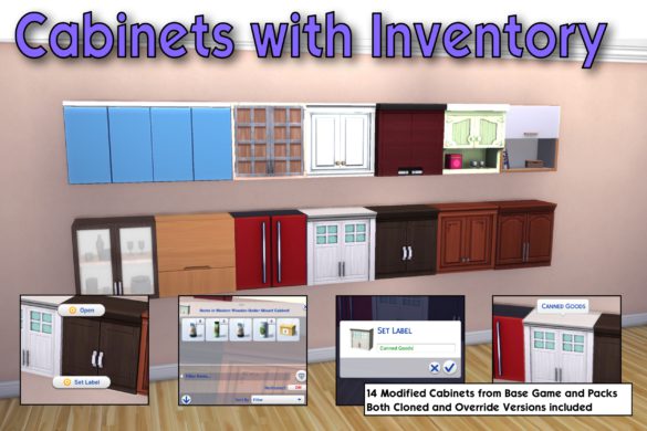 Cabinets with Inventory