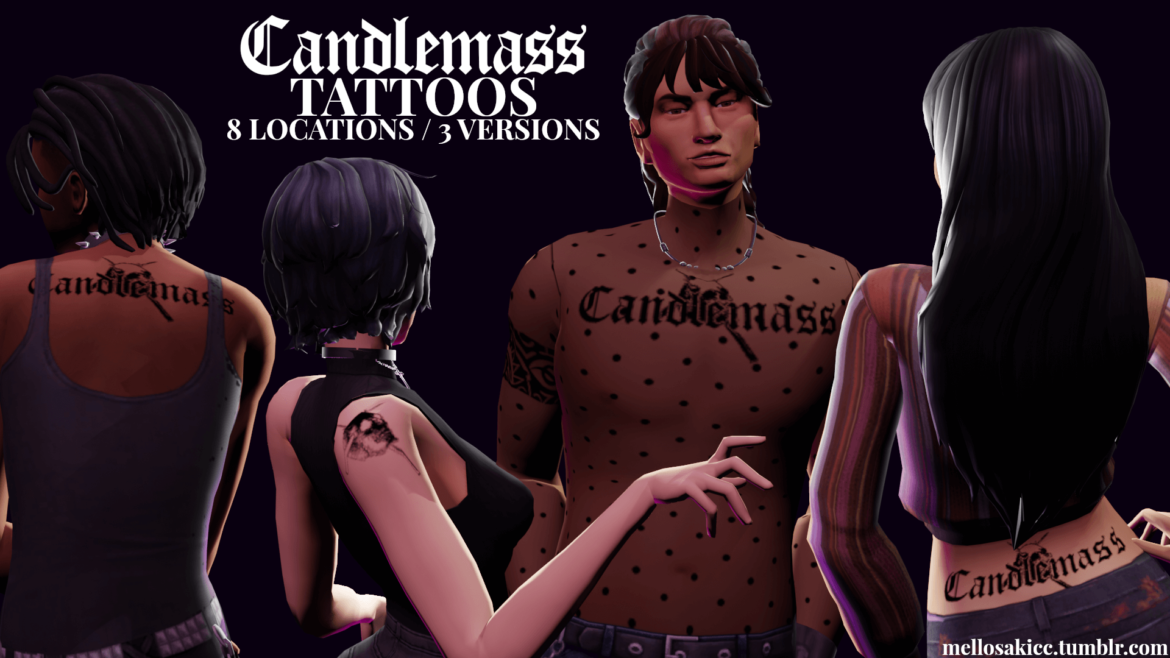 candlemass tattoos base game compatible