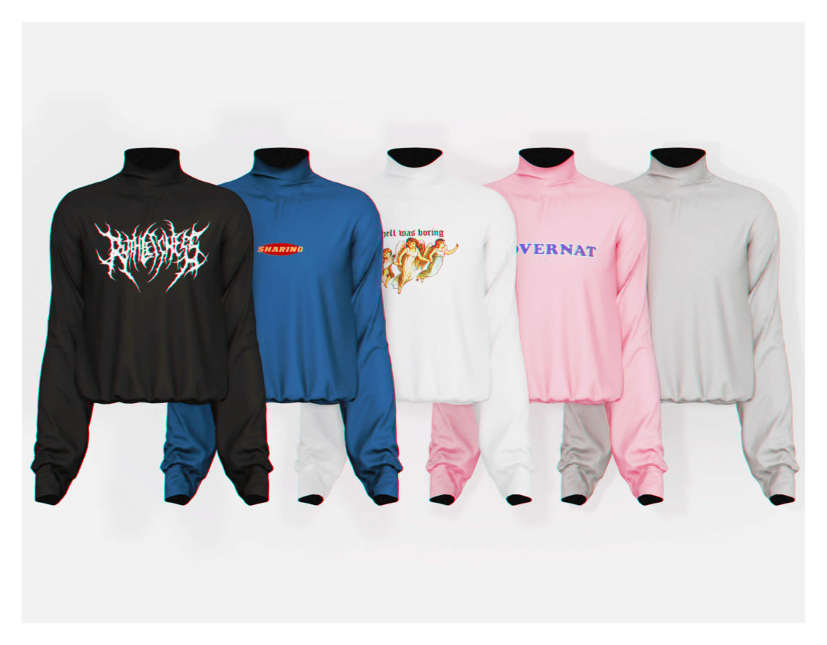 chrome sweater by plbsims