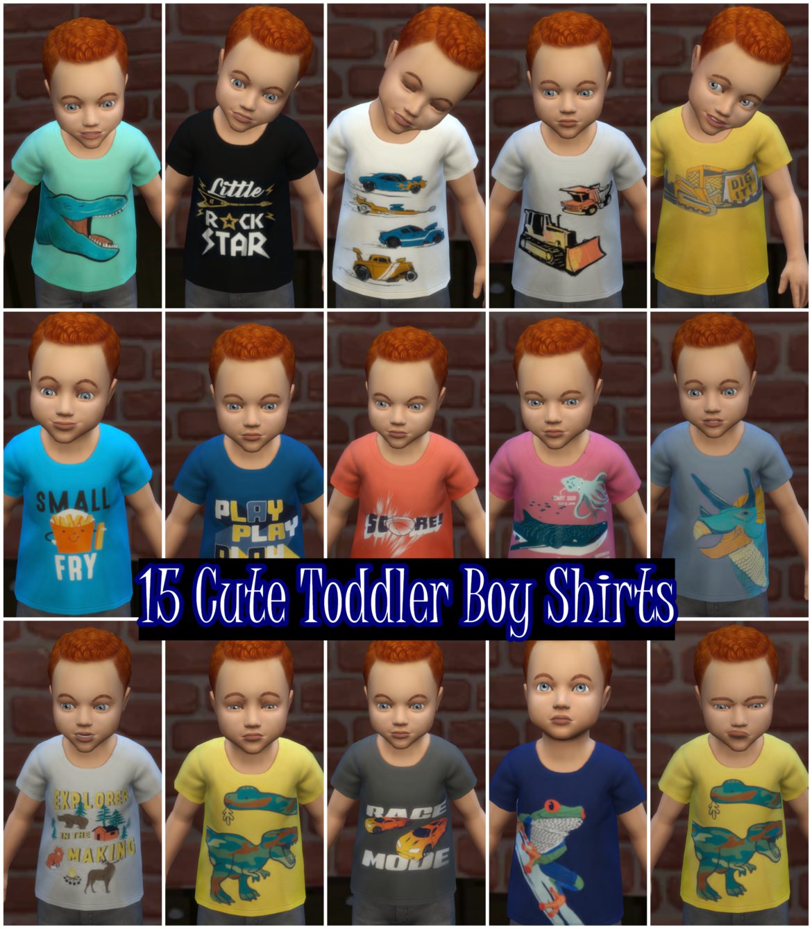Cute Toddler Boy Shirts