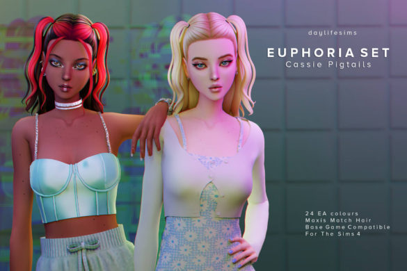 EUPHORIA SET Cassie Pigtails