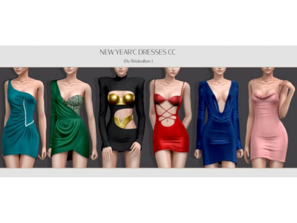 new years eve dresses cc collection by belaoallure