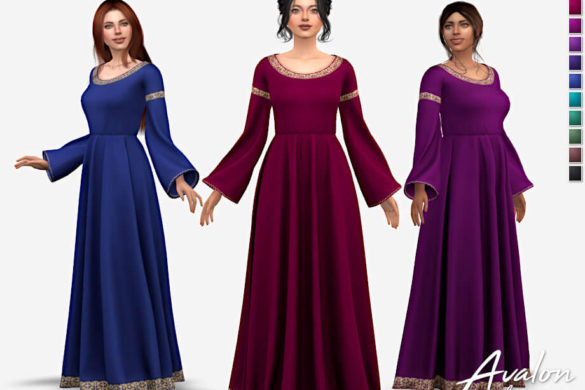 Sims 4 MYOBI medea translucent skirt - Best Sims Mods