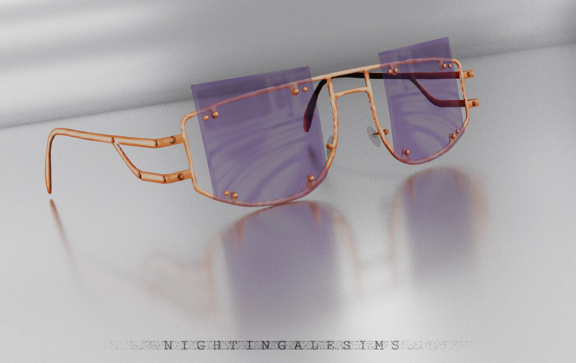 The Sims 4 bossy sunglasses